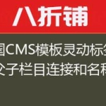 帝国CMS模板灵动标签调用父子栏目连接和名称导航