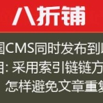帝国CMS同时发布到以下栏目: 采用索引链链方式，怎样避免文章重复调用