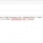 苹果cms播放器不能全屏解决方法